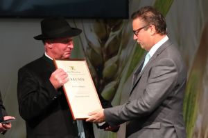 Verleihung der Staatsmedaille an Franz Käppeler durch Minister Peter Hauk(Quelle: "MLR")